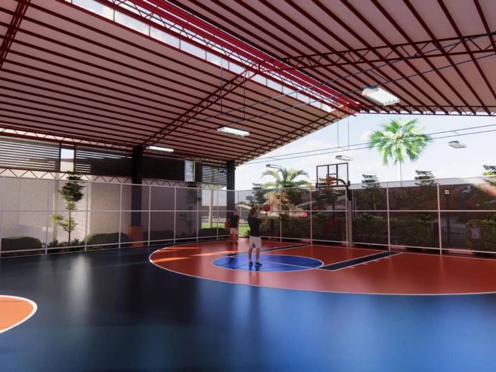 Covered Sports Court