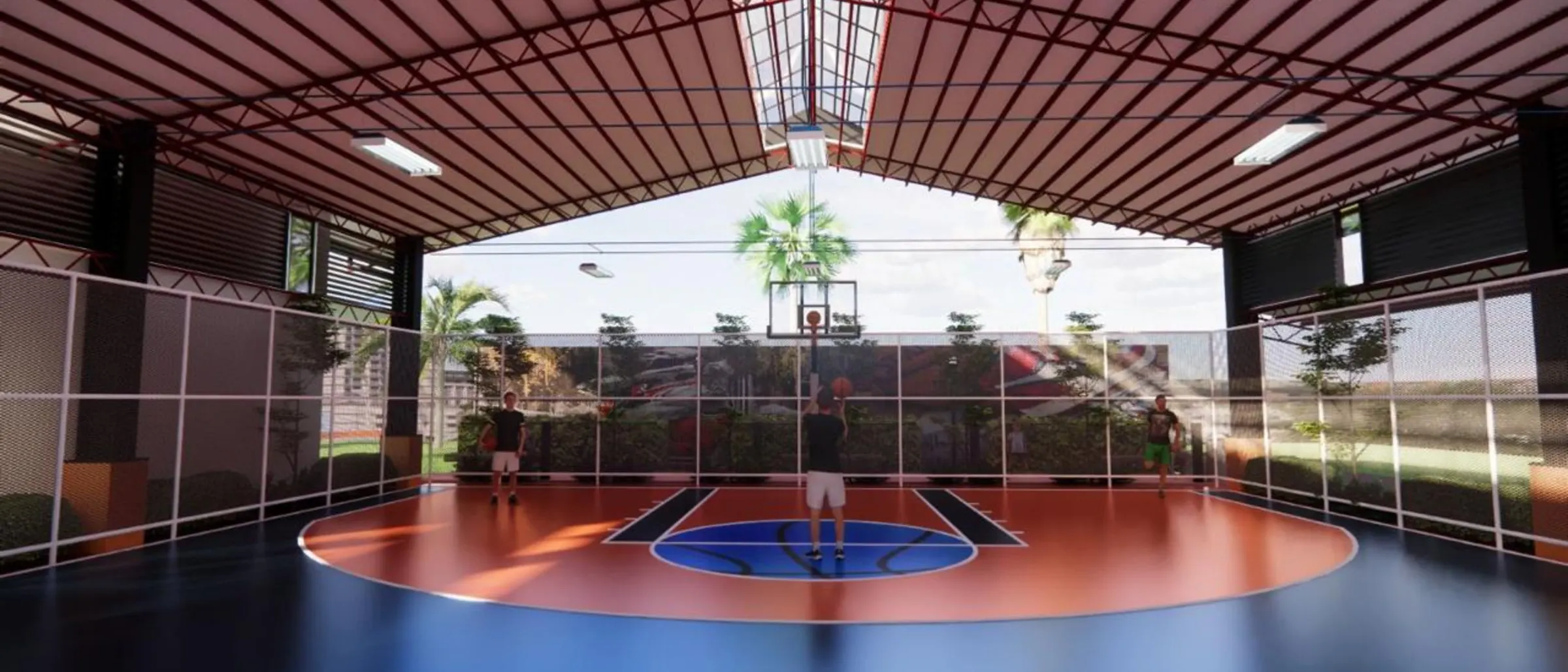 Covered Sports Court