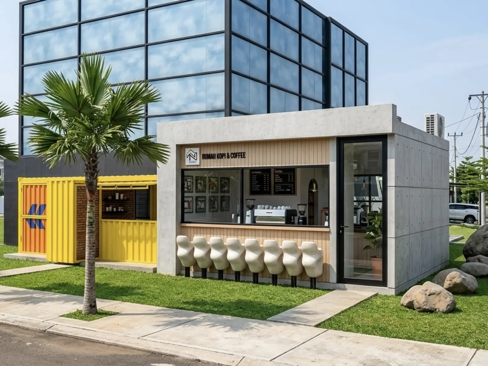 Nu Sae Coffee, Container Kiosks