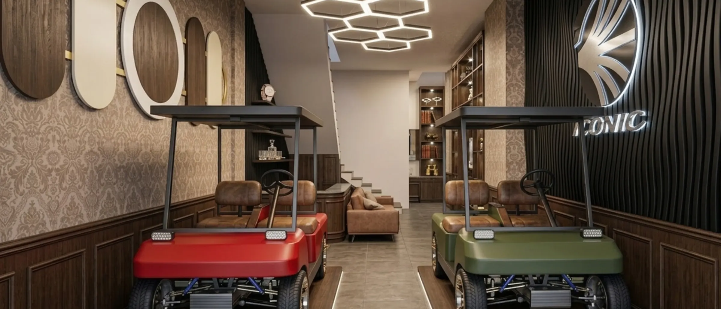 Electric Vehicle Showroom & Office